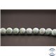Perles en larimar de République Dominicaine - Rondes/8mm - Grade A