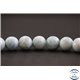 Perles en larimar de République Dominicaine - Rondes/10mm - Grade A
