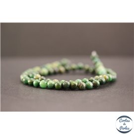 Perles en jade west Africa - Rondes/6mm