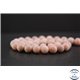 Perles en opale rose d'Afrique - Rondes/10mm - Grade A