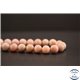Perles en opale rose d'Afrique - Rondes/10mm - Grade A
