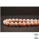 Perles en opale rose d'Afrique - Rondes/10mm - Grade A