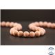 Perles en opale rose d'Afrique - Rondes/10mm - Grade A