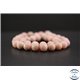 Perles en opale rose d'Afrique - Rondes/10mm - Grade A
