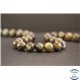 Perles en labradorite dark de Madagascar - Rondes/12mm - Grade AA