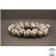 Perles en labradorite dark de Madagascar - Rondes/14mm - Grade A