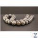 Perles en labradorite dark de Madagascar - Rondes/14mm - Grade A