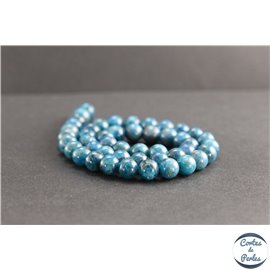 Perles en apatite de Madagascar - Rondes/8mm - Grade A