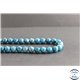 Perles en apatite de Madagascar - Rondes/8mm - Grade A