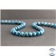 Perles en apatite de Madagascar - Rondes/8mm - Grade A