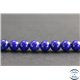 Perles en lapis lazuli d'Afghanistan - Rondes/6mm - Grade AA