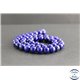 Perles en lapis lazuli d'Afghanistan - Rondes/8mm - Grade AA
