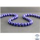 Perles en lapis lazuli d'Afghanistan - Rondes/8mm - Grade AA