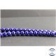 Perles en lapis lazuli d'Afghanistan - Rondes/8mm - Grade AA