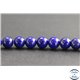 Perles en lapis lazuli d'Afghanistan - Rondes/8mm - Grade AA