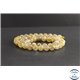 Perles en quartz rutile - Rondes/8mm - Grade AA