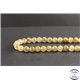 Perles en quartz rutile - Rondes/8mm - Grade AA