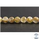 Perles en quartz rutile - Rondes/8mm - Grade AA