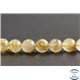 Perles en quartz rutile - Rondes/8mm - Grade AA