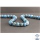 Perles dépolies en apatite de Madagascar - Rondes/10mm - Grade A