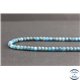 Perles dépolies en apatite de Madagascar - Rondes/4mm - Grade A