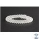 Perles en aragonite d'Afrique - Rondes/4mm - Grade A