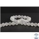 Perles en aragonite d'Afrique - Rondes/10mm - Grade A