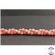 Perles en rhodochrosite d'Argentine - Rondes/6mm - Grade A