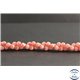 Perles en rhodochrosite d'Argentine - Rondes/6mm - Grade A