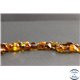 Perles en ambre cognac de la Baltique - Nuggets/9mm - Grade AB