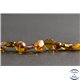 Perles en ambre cognac de la Baltique - Nuggets/9mm - Grade AB