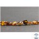 Perles en ambre cognac de la Baltique - Nuggets/9mm - Grade AB