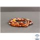 Perles en ambre cognac foncé de la Baltique - Chips/8mm - Grade AB