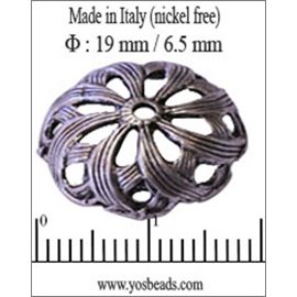 Apprêts Coupelles qualité premium - 19 mm - Argenté