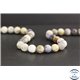 Perles en opale blanche d'Afrique - Rondes/10mm - Grade AB