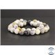 Perles en opale blanche d'Afrique - Rondes/10mm - Grade AB