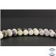 Perles en opale blanche d'Afrique - Rondes/10mm - Grade AB