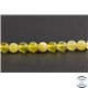 Perles en opale jaune d'Afrique - Rondes/6mm - Grade A+