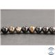 Perles en biotite - Rondes/8mm - Grade A