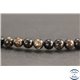 Perles en biotite - Rondes/8mm - Grade A