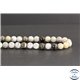 Perles en opale blanche d'Afrique - Rondes/8mm - Grade AB