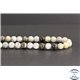 Perles en opale blanche d'Afrique - Rondes/8mm - Grade AB