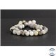 Perles en opale blanche d'Afrique - Rondes/8mm - Grade AB