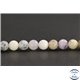 Perles en opale blanche d'Afrique - Rondes/8mm - Grade AB