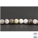 Perles en opale blanche d'Afrique - Rondes/8mm - Grade AB