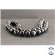 Perles en oeil de faucon - Rondes/12mm - Grade A