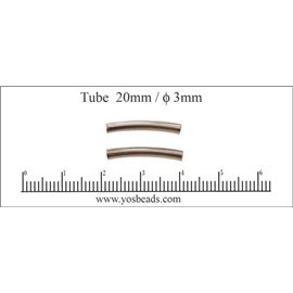 Apprêts Intercalaires - 3 mm - Argenté