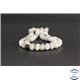 Perles en opale blanche d'Afrique - Rondes/6mm - Grade AB