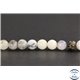 Perles en opale blanche d'Afrique - Rondes/6mm - Grade AB