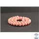 Perles en rhodochrosite d'Argentine - Rondes/8mm - Grade A